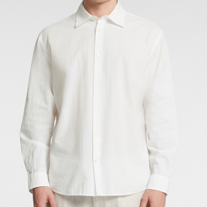 SELECTED HOMME Seersucker Derek Long Sleeved Shirt